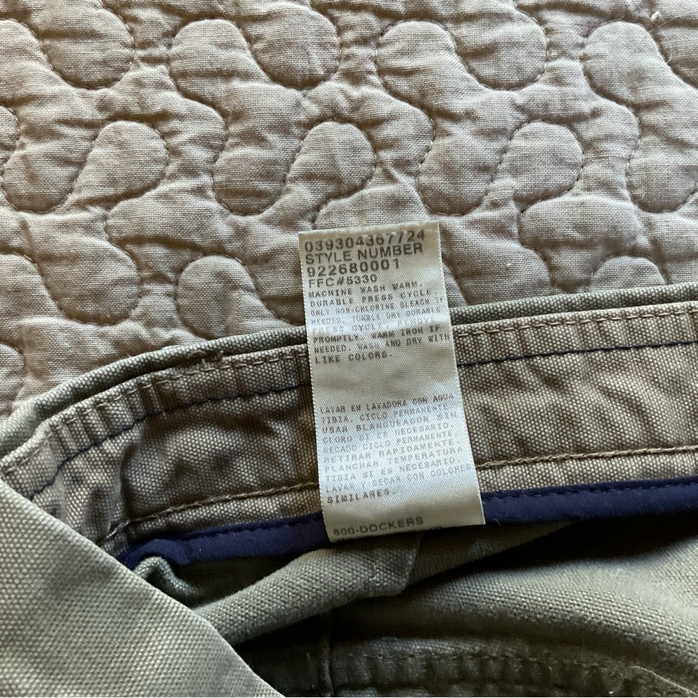 Dockers Men's Cargo Pants 32-34 100% Cotton - Picture 4 of 6